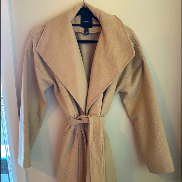Forever 21 Jackets & Blazers - beige coat